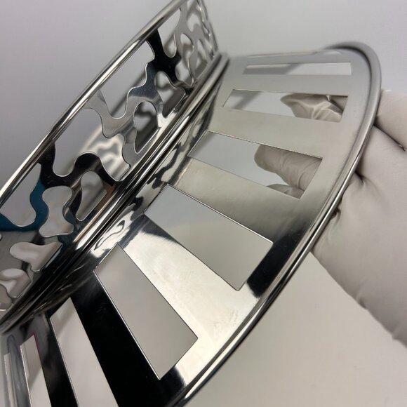 George J. Sowden Bodum Polished Stainless Steel Design 13" Bowl 1987 Sereno - Picture 11 of 16